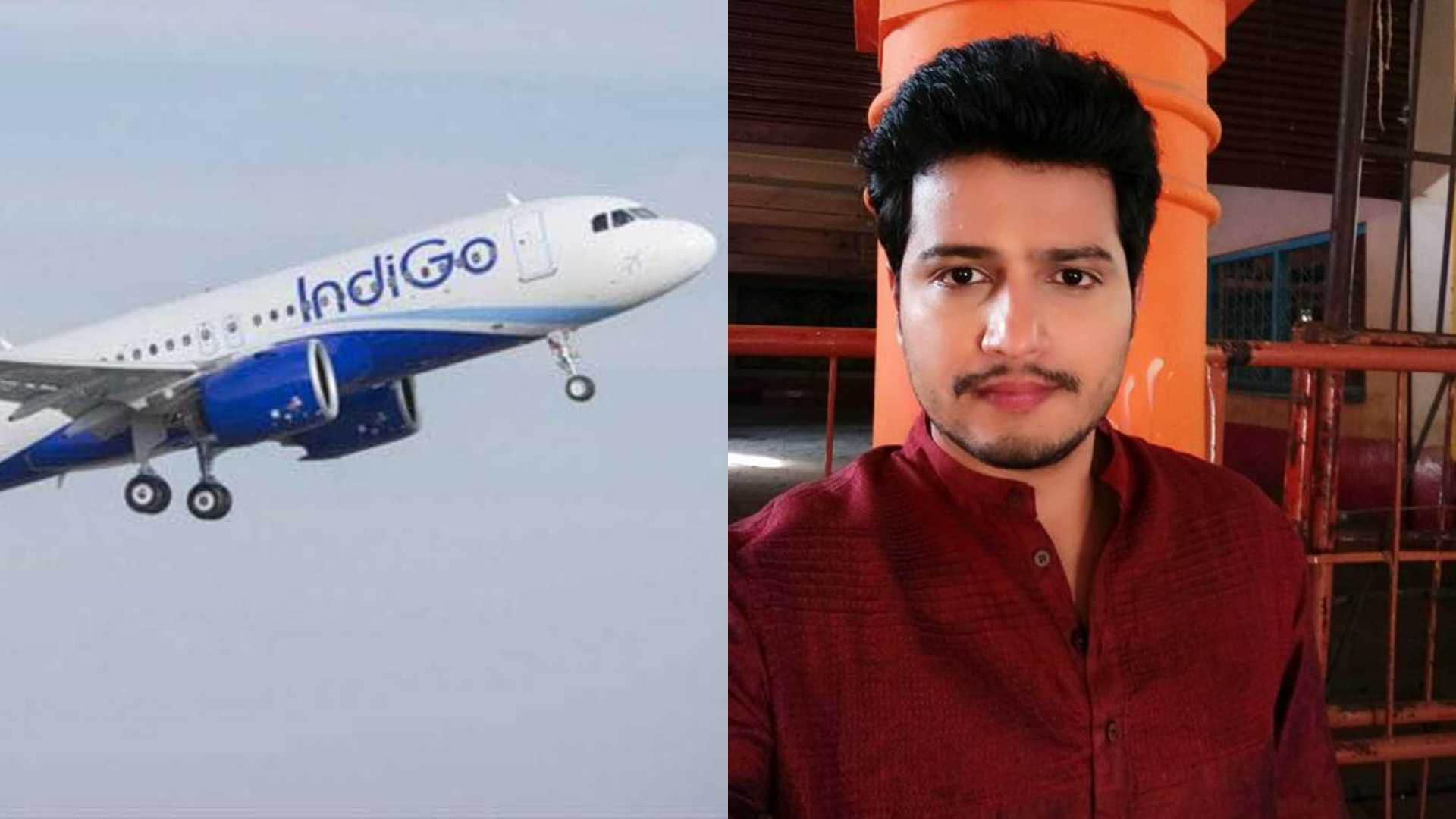 Non Veg on Indigo breakfast to Ashutosh Kulkarni going to Ayodhya created ruckus at a height of 35 thousand fe