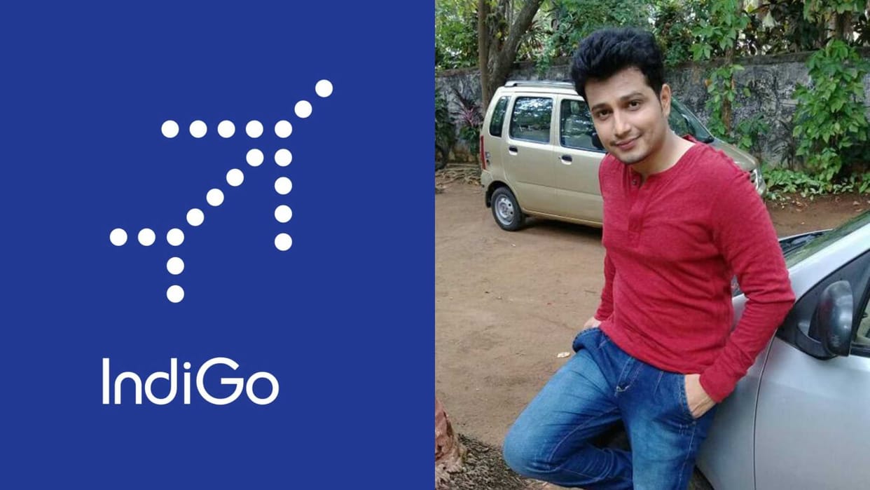 Non Veg on Indigo breakfast to Ashutosh Kulkarni going to Ayodhya created ruckus at a height of 35 thousand fe