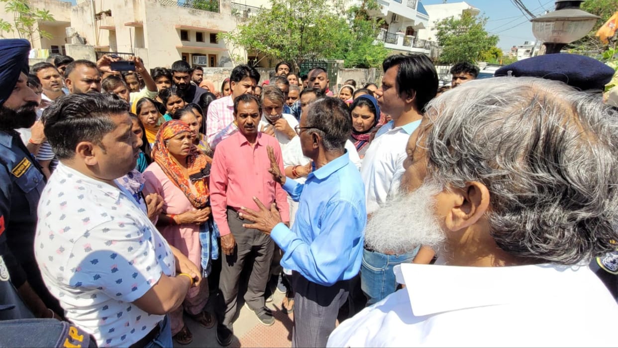 Ambala: Family members appeal to former Home Minister in Gaurav murder case