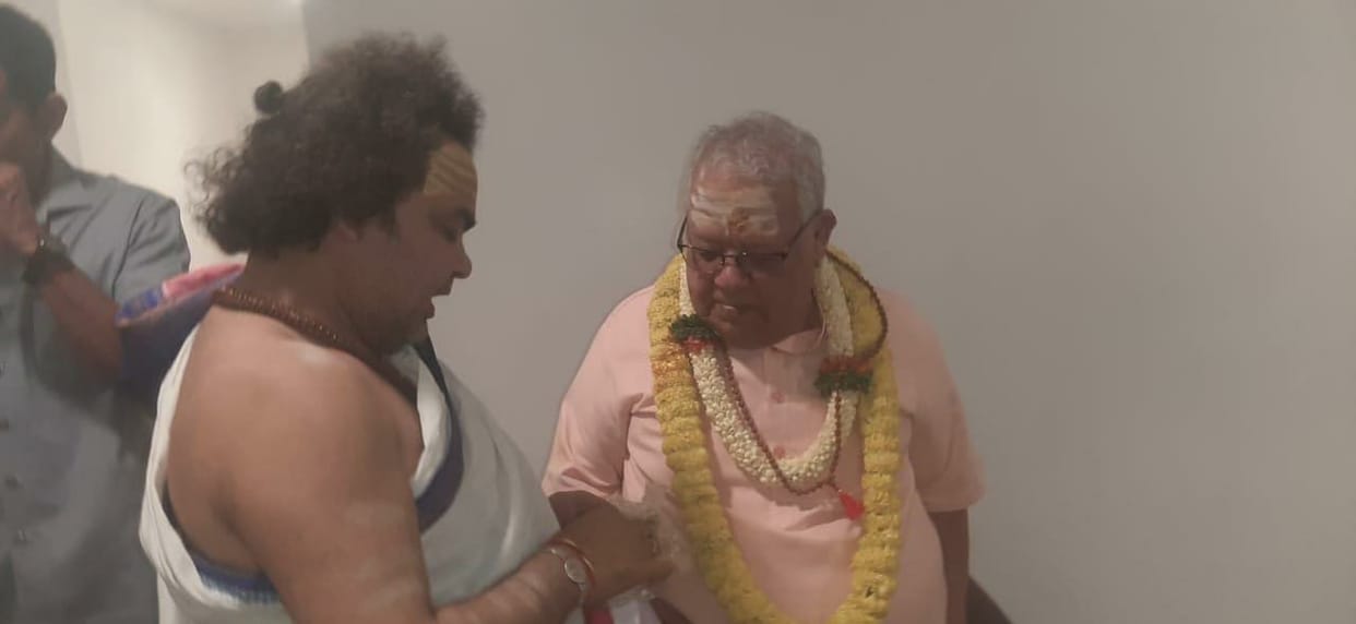 Rajasthan Governor Kalraj Mishra Darshan of Baba kashi Vishwanath mandir