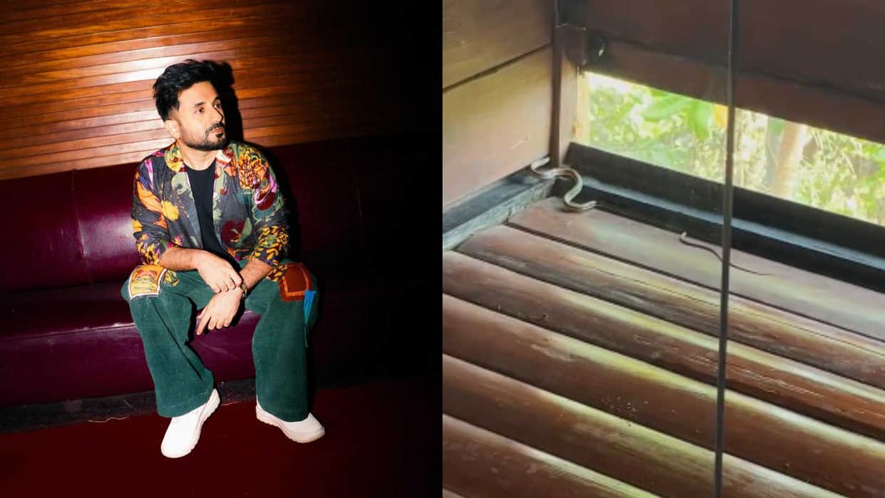 Vir das video comedian actor saw snake in eco resort toilet write a note and said never go to bathroom again