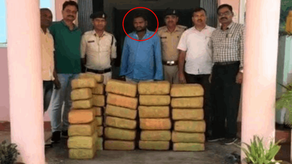 Kabirdham District Court sentenced ganja smuggler to 12 years imprisonment