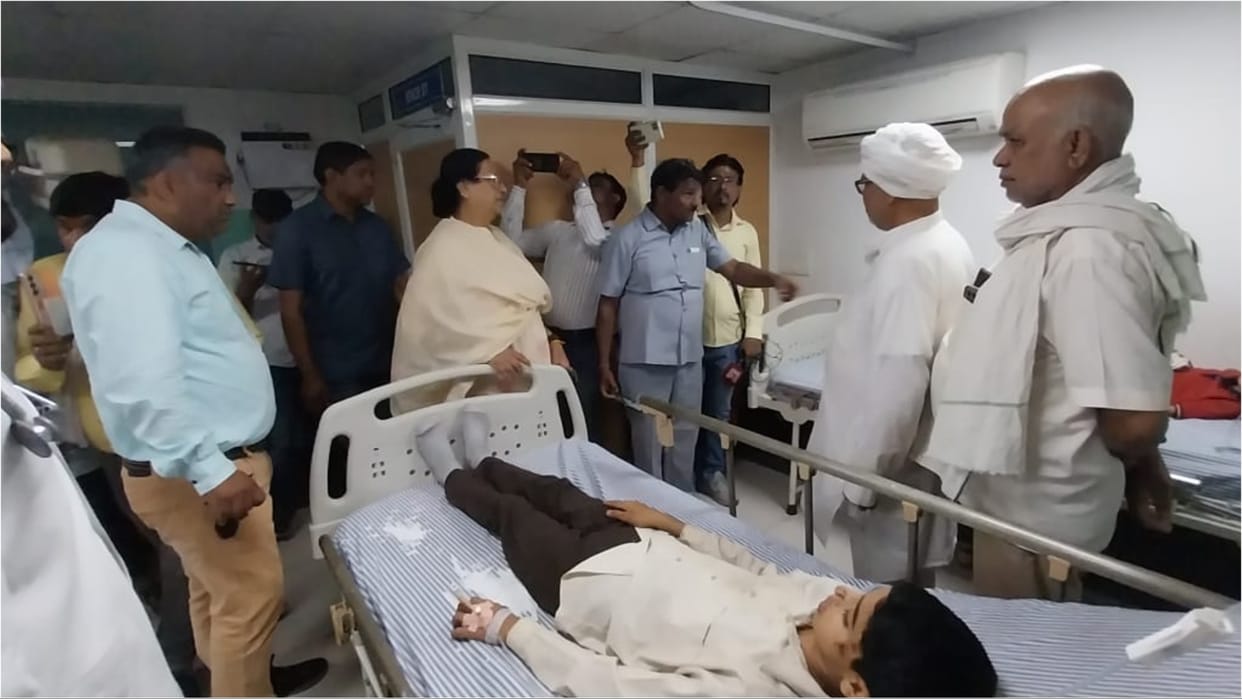 Haryana: School bus accident in Mahendragarh, Parents shoked