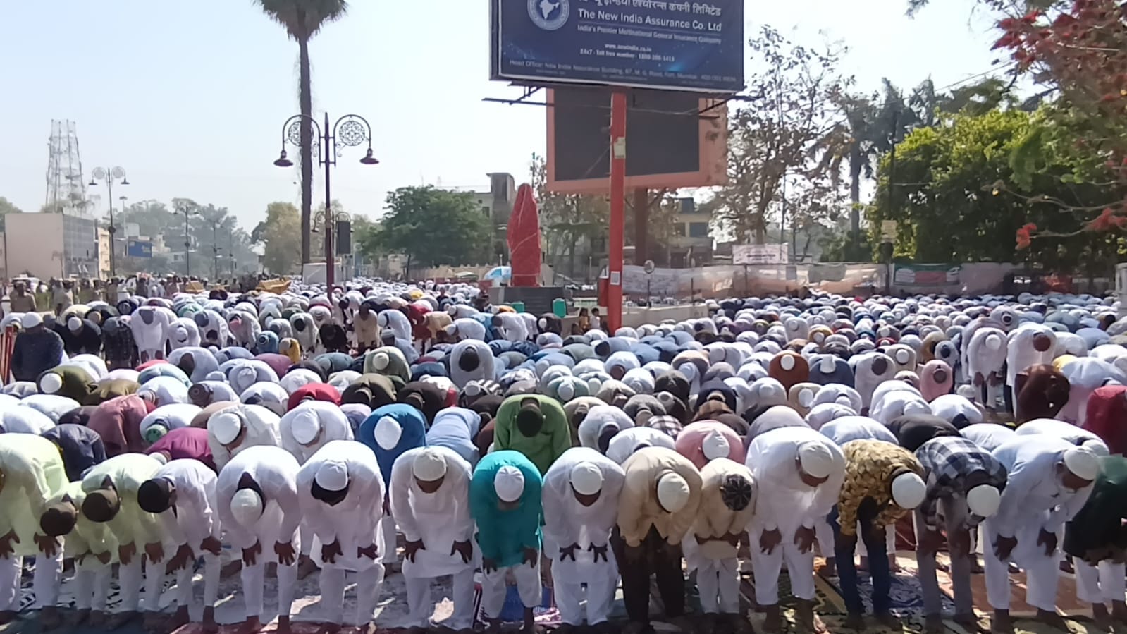 Eid celebration in Lucknow and other districts in Uttar Pradesh.