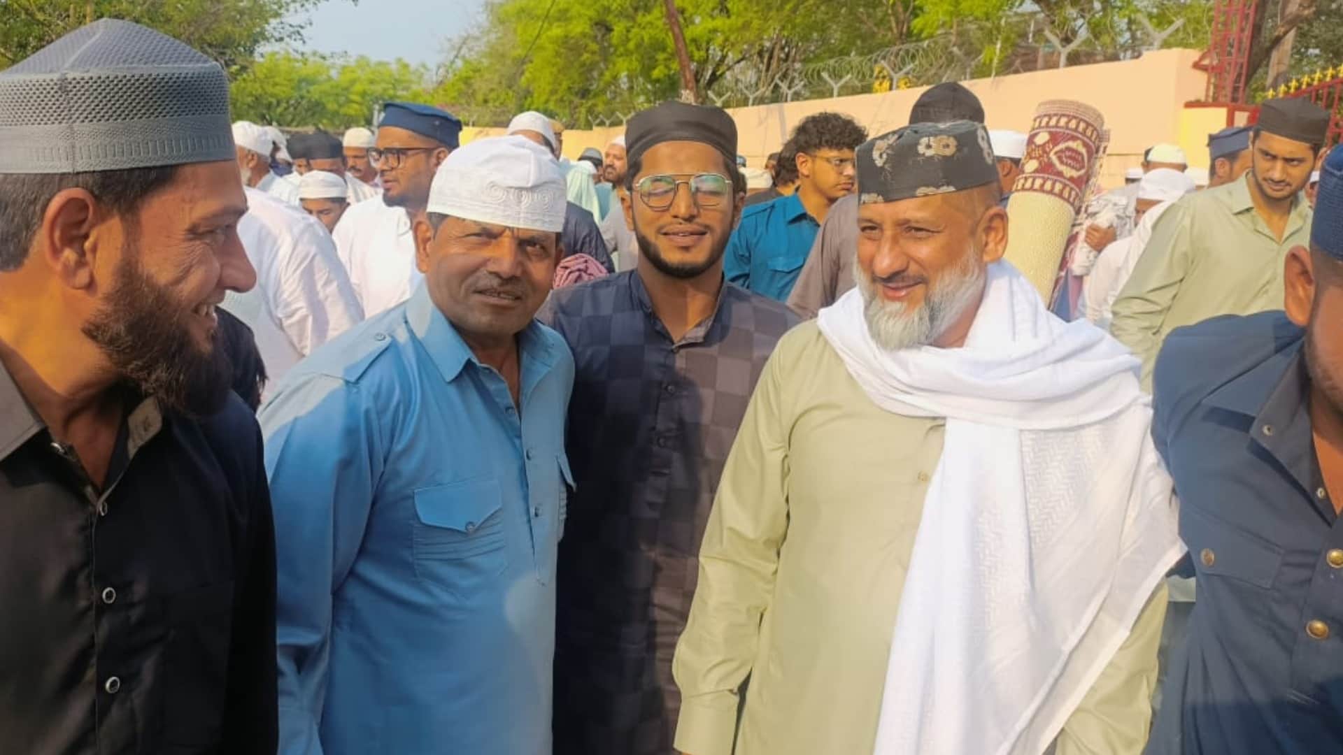 Eid Ul Fitr Namaz At Eidgah Maidan Bhopal, Muslims Celebrated Eid