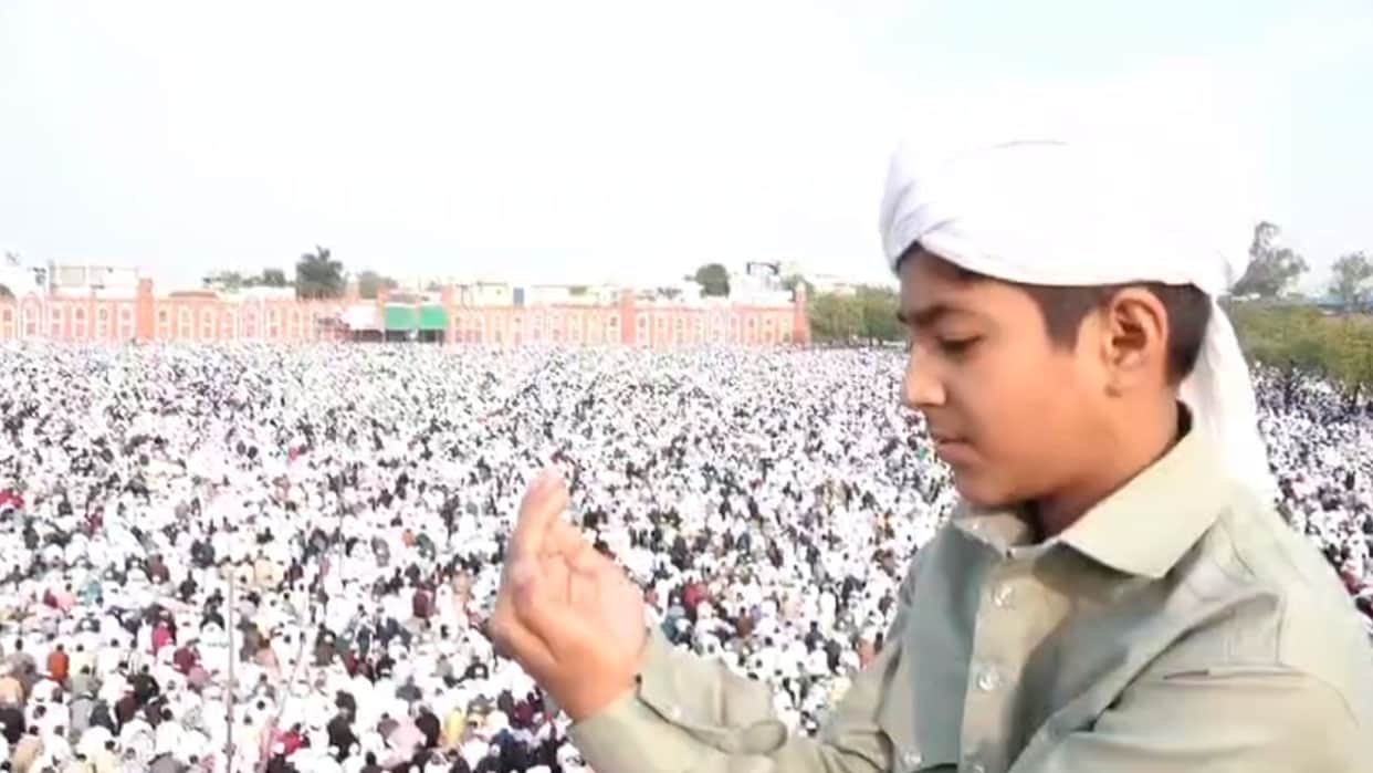 Eid Ul Fitr Namaz At Eidgah Maidan Bhopal, Muslims Celebrated Eid