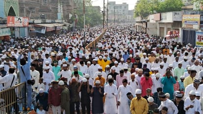 Bihar News : Festival Of Eid-Ul-Fitr,  Eid Namaz, CM Nitish Kumar, Tej Pratap Yadav, Pappu Yadav congratulated