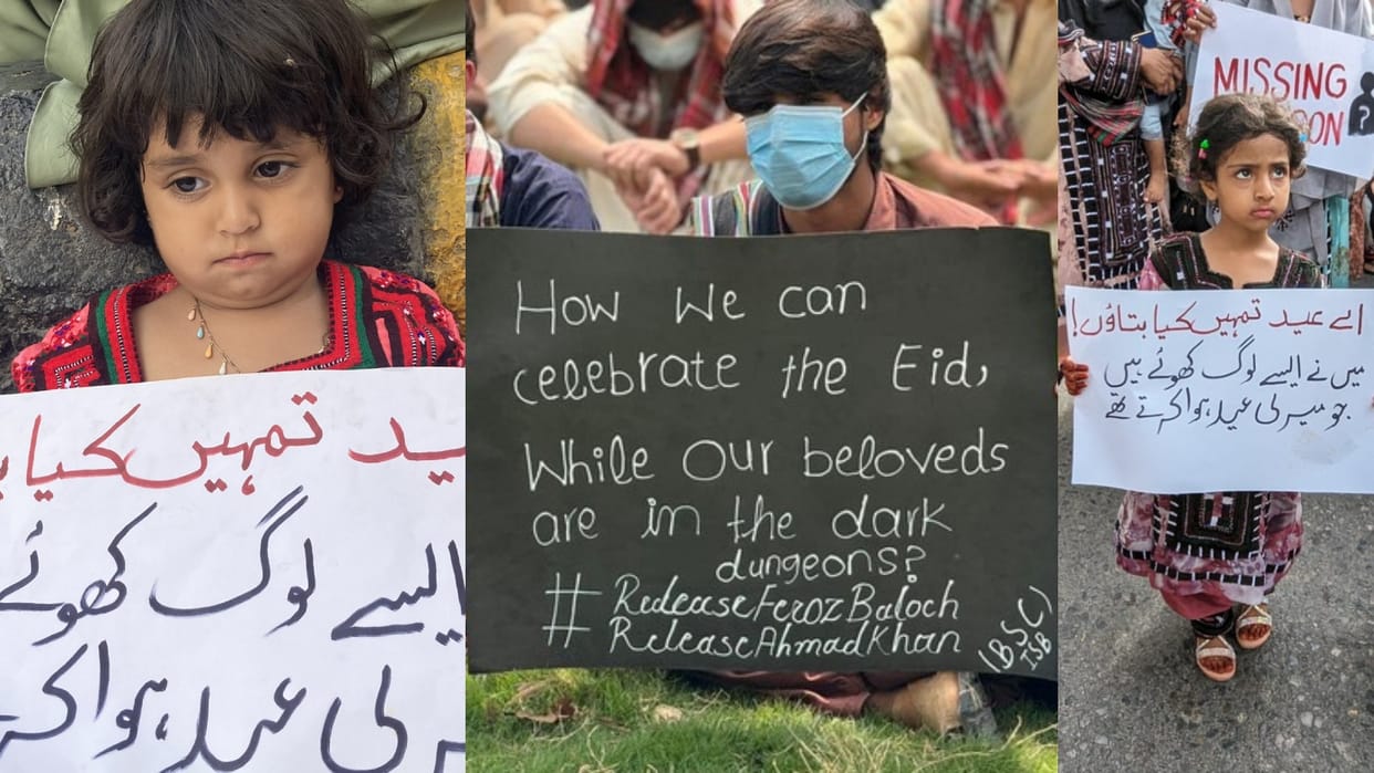 Baloch protest against Pakistani oppression and cruelty