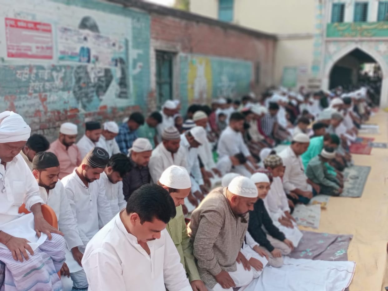 Eid 2024 celebrated with enthusiasm from village to city in Jaunpur