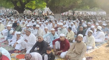 EID 2024: Eid celebration in Moradabad division, see pictures of Rampur-Amroha and Sambhal.