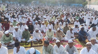 EID 2024: Eid celebration in Moradabad division, see pictures of Rampur-Amroha and Sambhal.