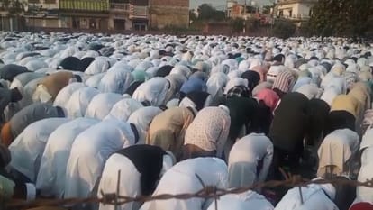 EID 2024: Eid celebration with great pomp, devotees offered Eid namaz in western UP