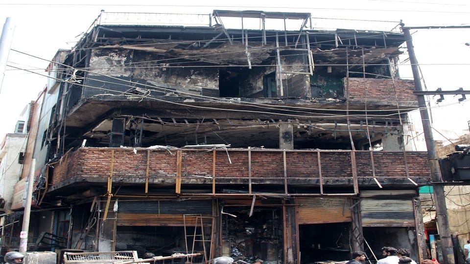 Post mortem report in Roshni Hotel fire