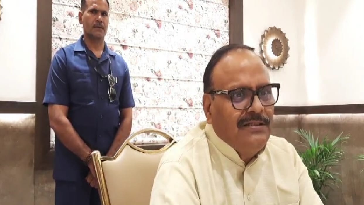 Deputy CM Brijesh Pathak said earlier room was not available in Delhi in name of UP, now people shake hands