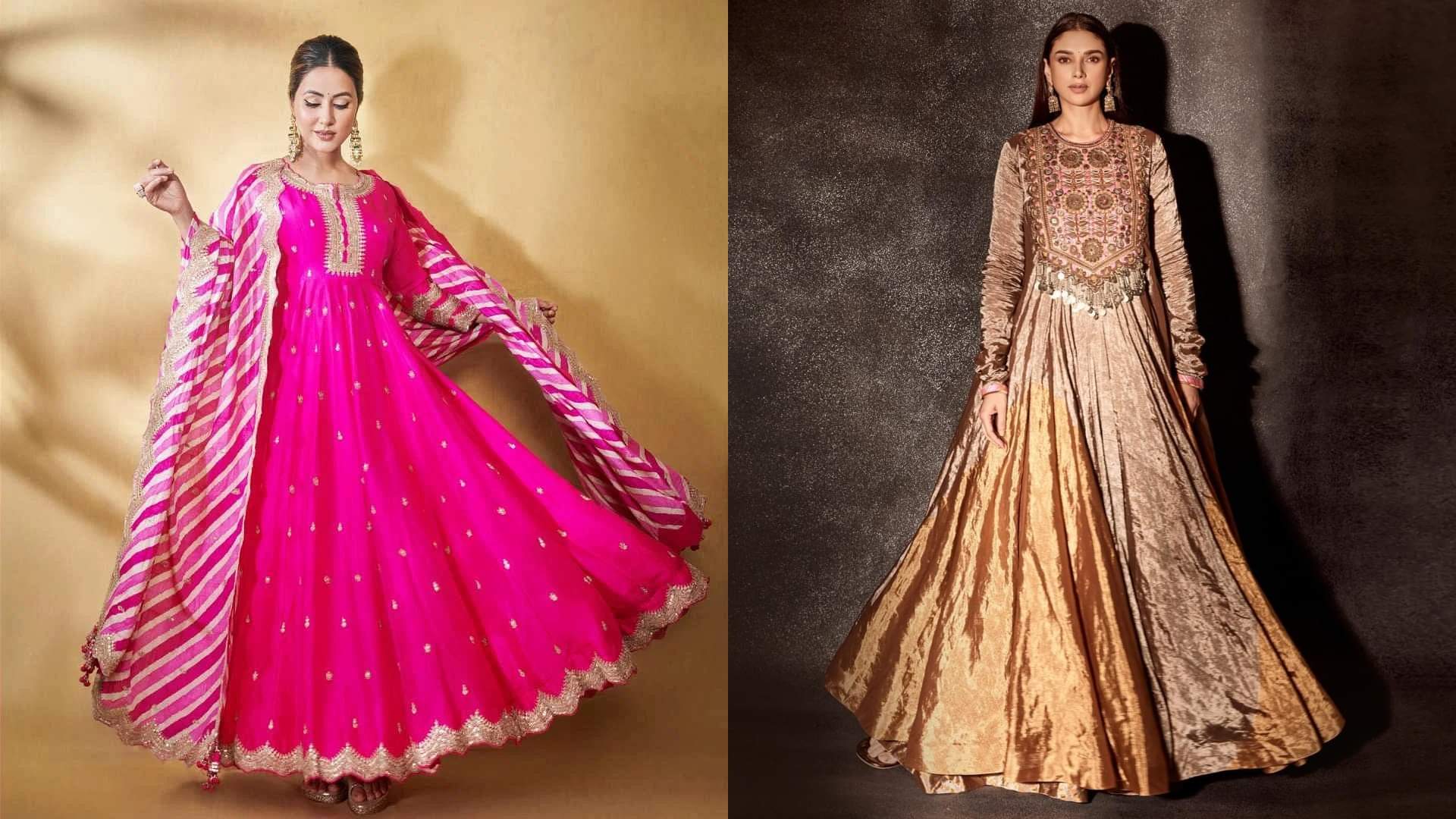 Kurti For Skinny Girls If You Can Not you wear ethnic dress Try these A line and Anarkali kurtis disprj