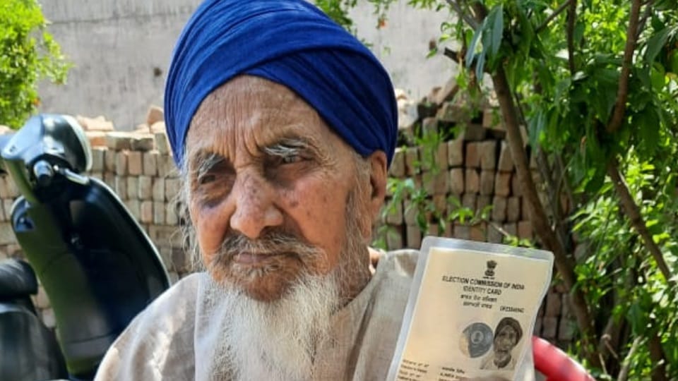 In Mohali 15 voters of above 100 years will vote in Loksabha Election