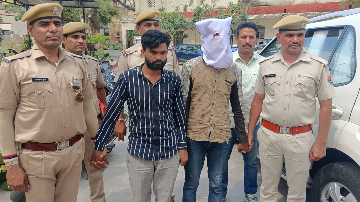 Ajmer Two vicious thieves of interstate gang who stole cash by changing ATM cards arrested
