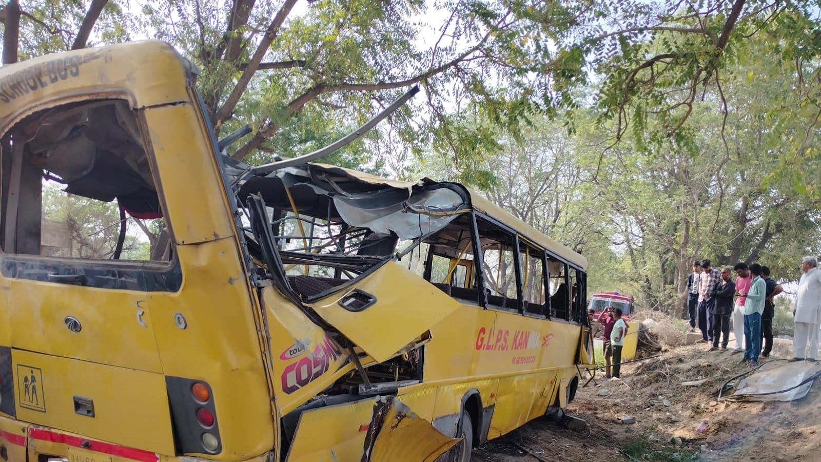 Haryana Mahendragarh School bus accident all updates in Hindi