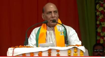 Lok Sabha Election 2024 Uttarakhand Election campaign Defense Minister Rajnath Singh Jansabha Today in Gauchar