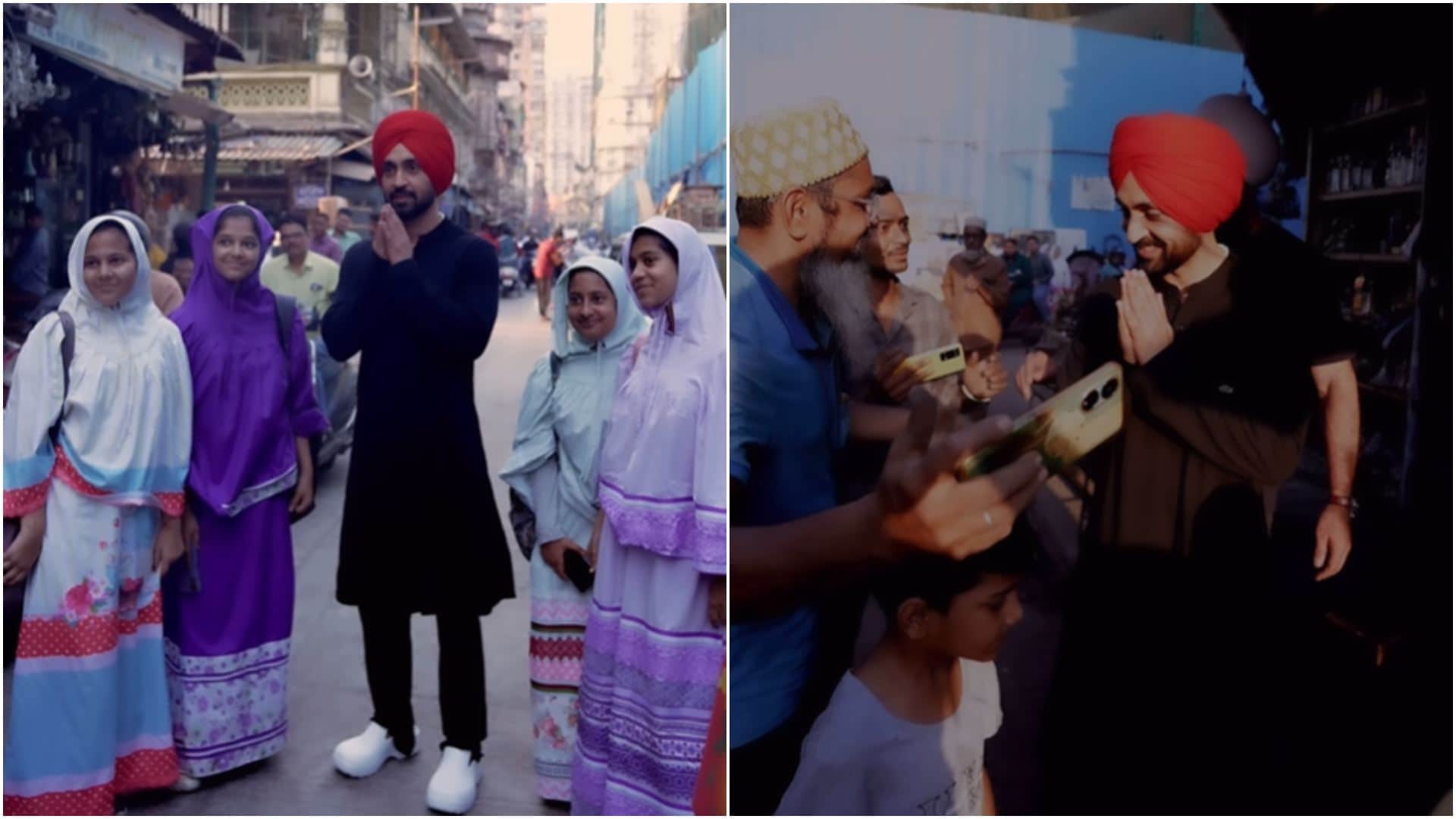 Amar Singh Chamkila star and singer Diljit Dosanjh surprised everyone by dropping special song on Eid ul Fitr