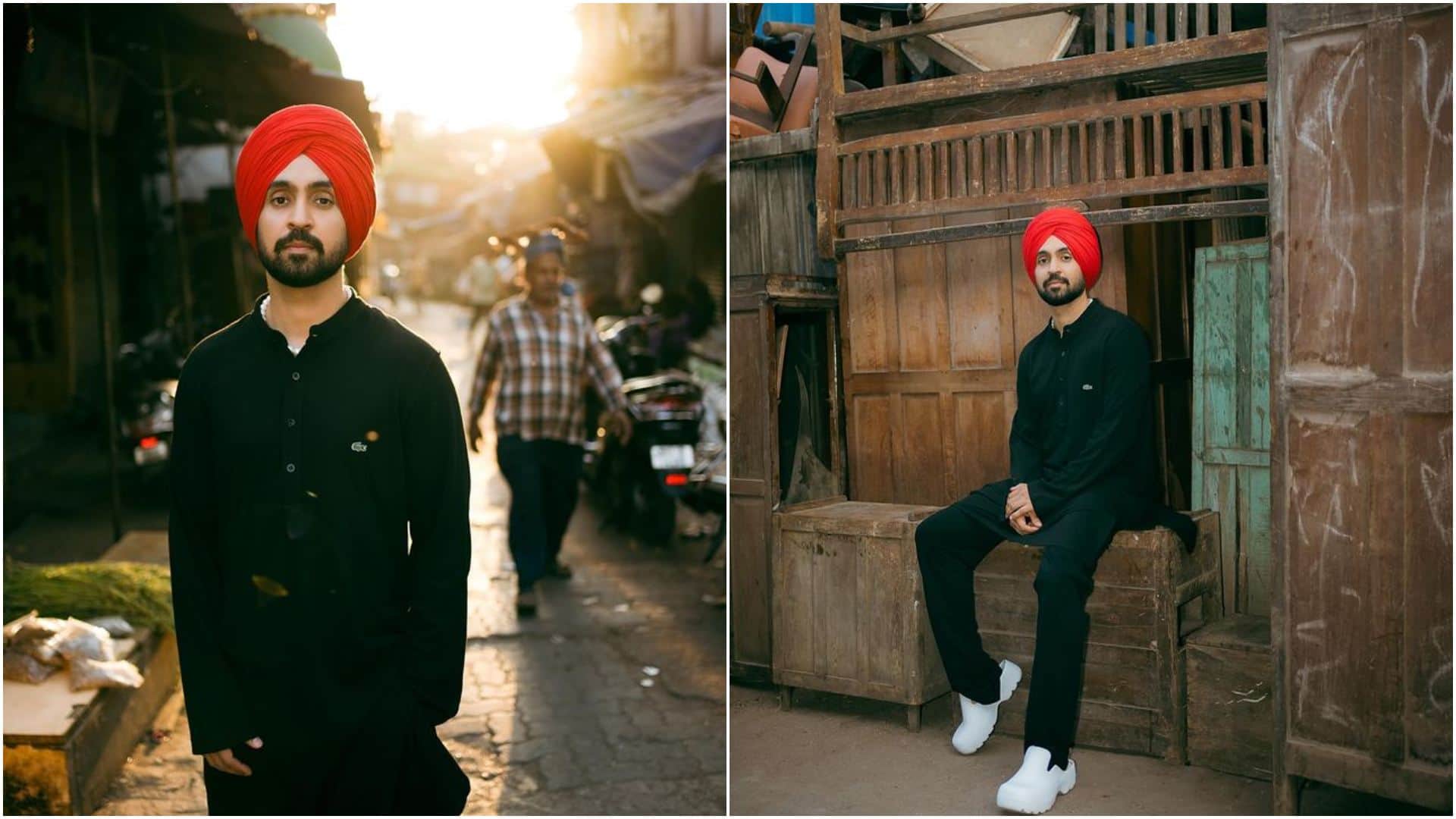 Amar Singh Chamkila star and singer Diljit Dosanjh surprised everyone by dropping special song on Eid ul Fitr