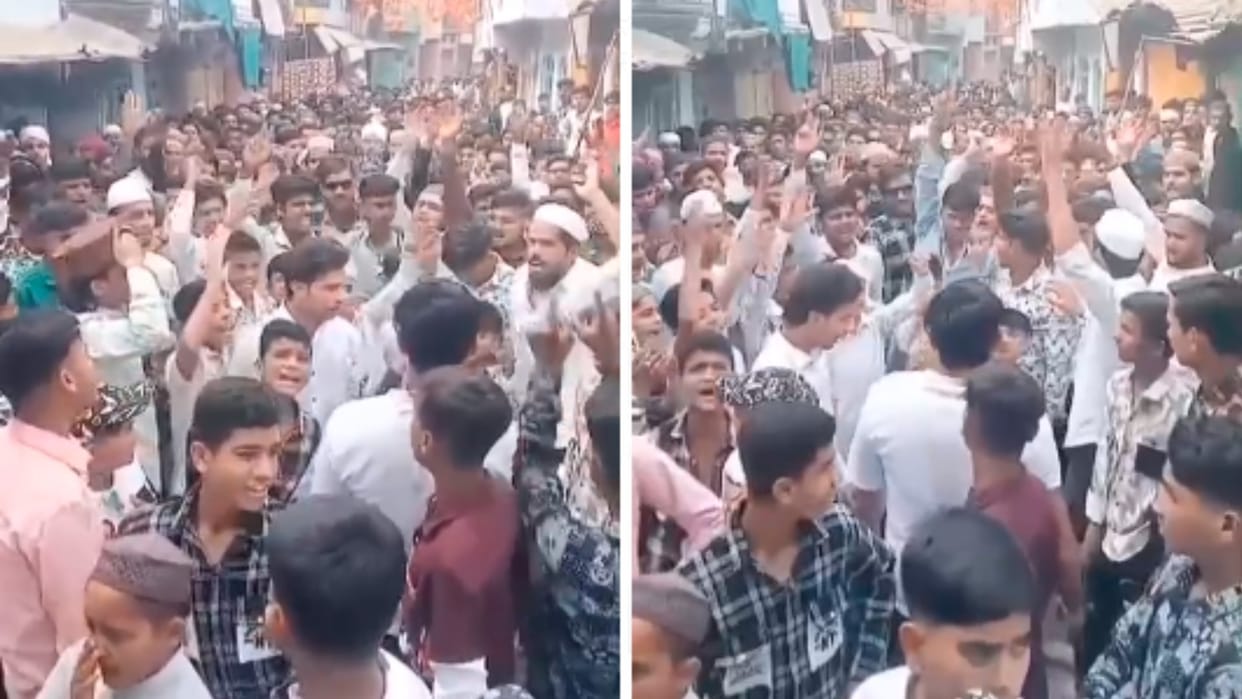 Ujjain: Sloganeering after Eid namaz in Unhel, Hindu organization demands FIR against the culprits