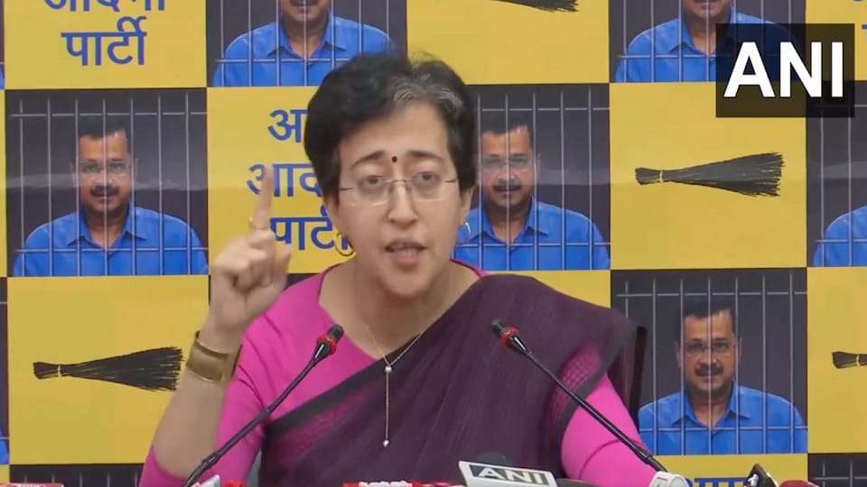 AAP minister Atishi said that there is a conspiracy to impose President's rule in Delhi