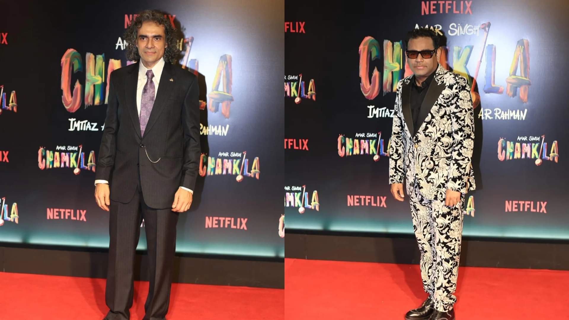 Amar Singh Chamkila Screening Diljit Dosanjh Parineeti Chopra Imtiaz Ali Kartik Aaryan Tripti Dimri joined it