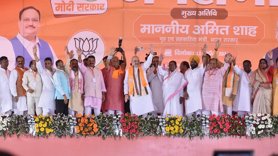 Amit Shah in Moradabad: First traders from UP...now goons are migrating, Kairana like situation is over