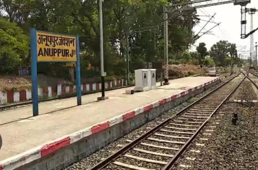 अनूपपुर स्टेशन पर चलती ट्रेन से उतरने की कोशिश में एक छात्र की मौत हो गई।
