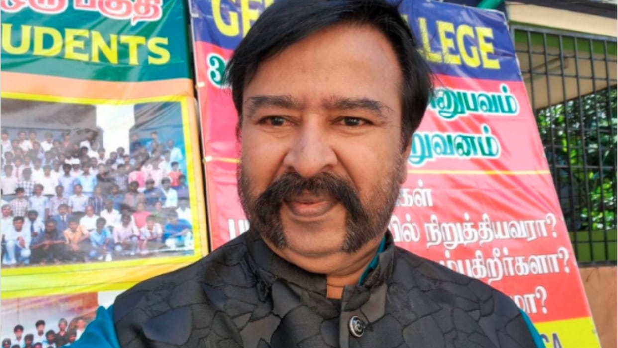 Tamil actor and politician Arulmani passed away at age of 65 due to heart attack in Chennai on 11 april