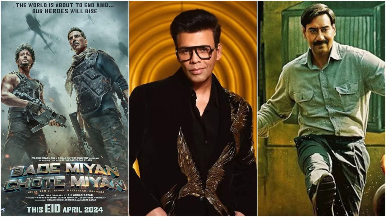 Karan Johar reaction on Akshay Kumar Bade Miyan Chote Miyan and Ajay Devgn Maidaan director praised both films