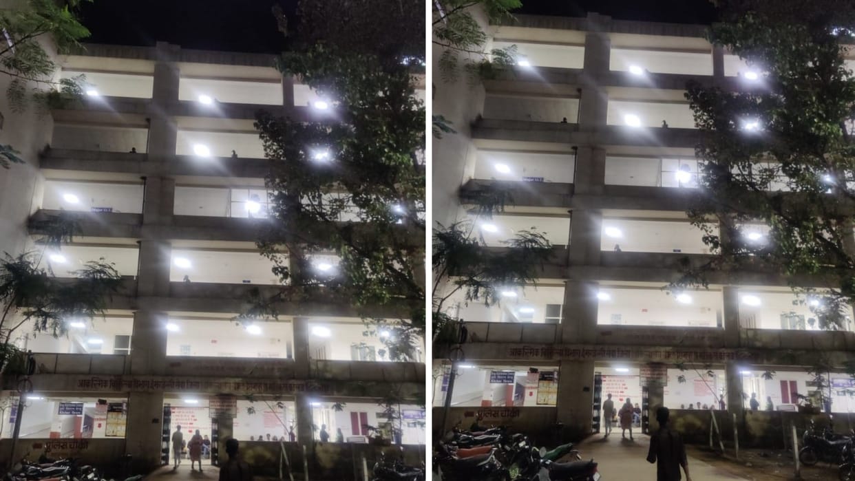 Chhindwara: Patient committed suicide by jumping from the fifth floor of the district hospital