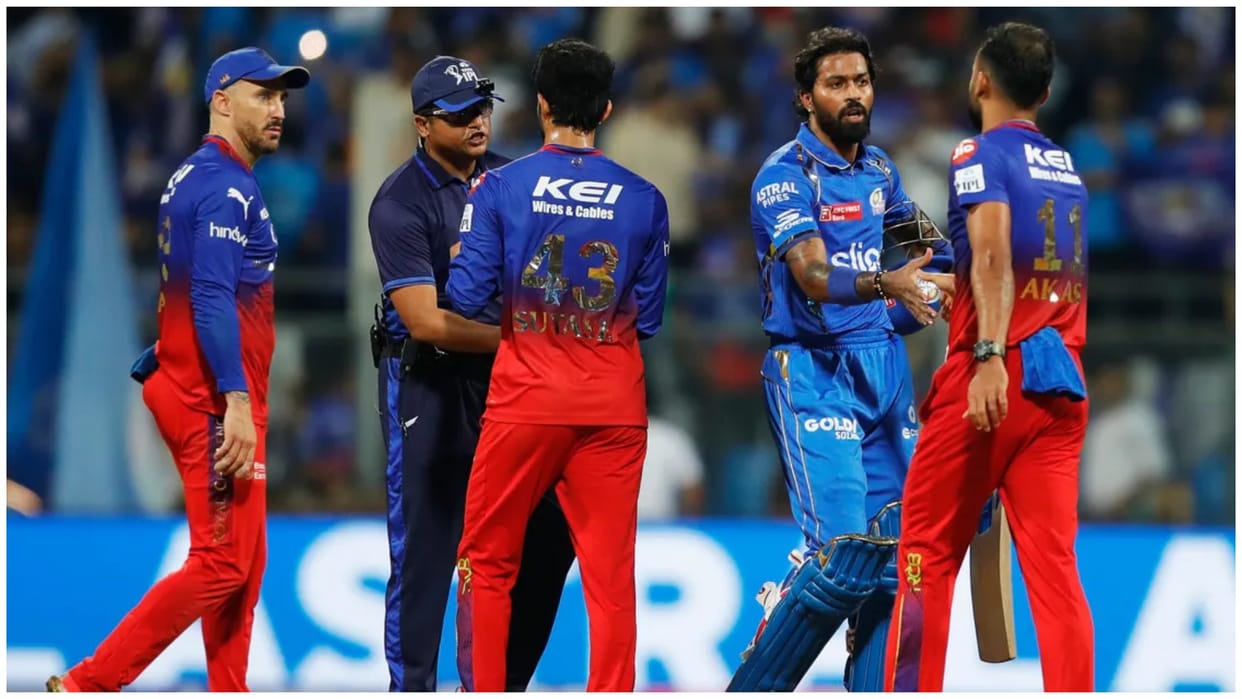 IPL 2024: RCB captain blames Siraj and company for defeat vs MI, Hardik Pandya praises Bumrah-Suryakumar