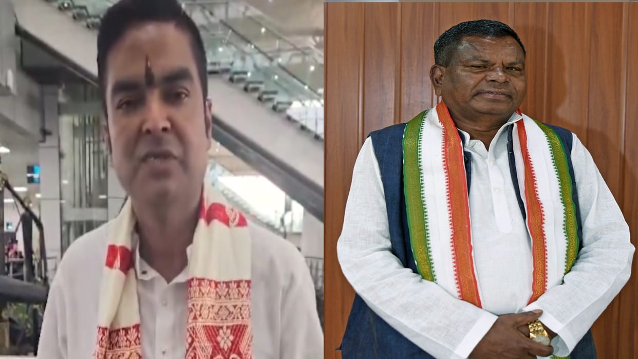 Congress files complaint against BJP MLA Rikesh Sen in raipur Election Commission