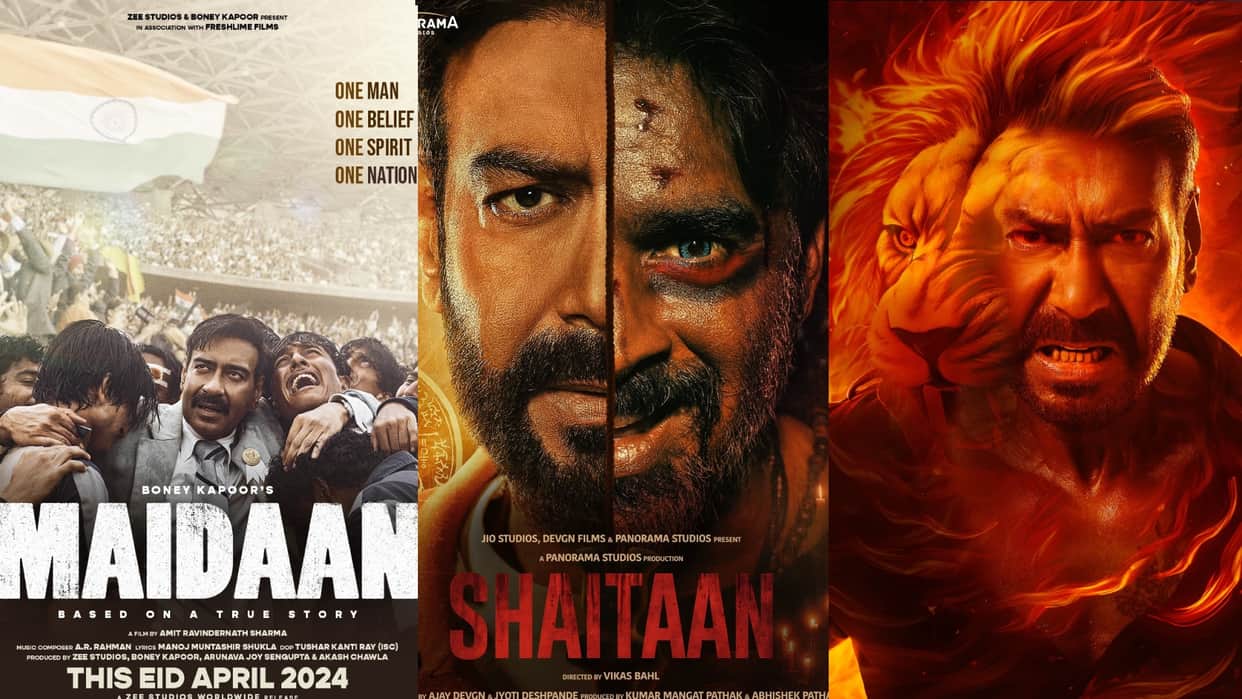 Ajay Devgn Singham Again release date postponed to Diwali after slow collection of maidaan with BMCM shaitaan