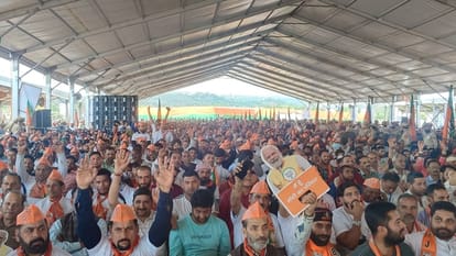 pm modi in udhampur said After decades polls taking place in jammu kashmir without fear of terrorism cross-bor