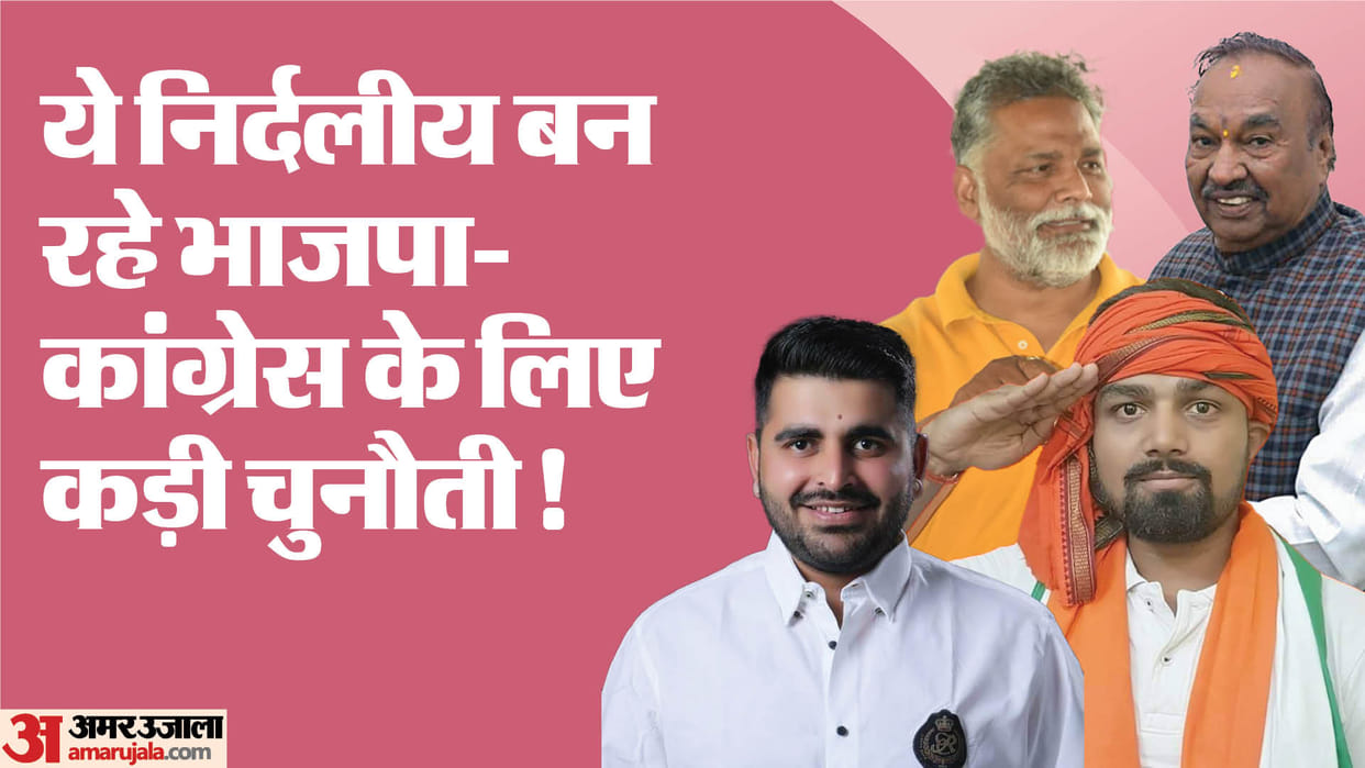 Independent candidates increase problems for Congress and BJP for Lok Sabha elections
