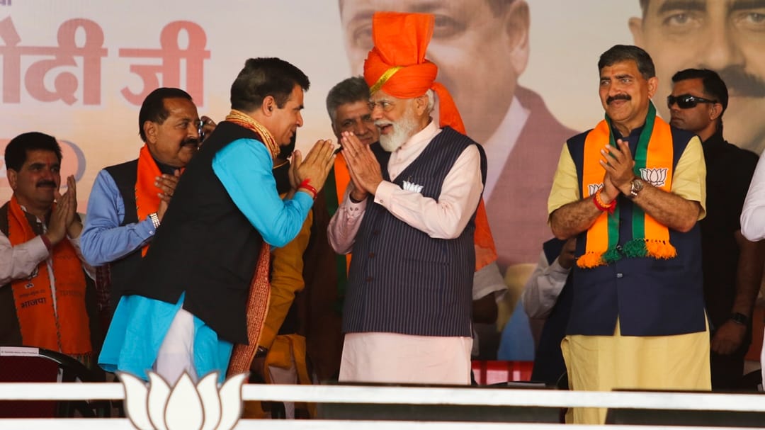 pm modi in udhampur said After decades polls taking place in jammu kashmir without fear of terrorism cross-bor