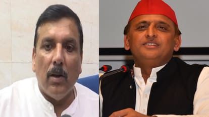 Akhilesh said - State's transport system is in ruins, leave your house with confidence, Sanjay attacked Yogi-M