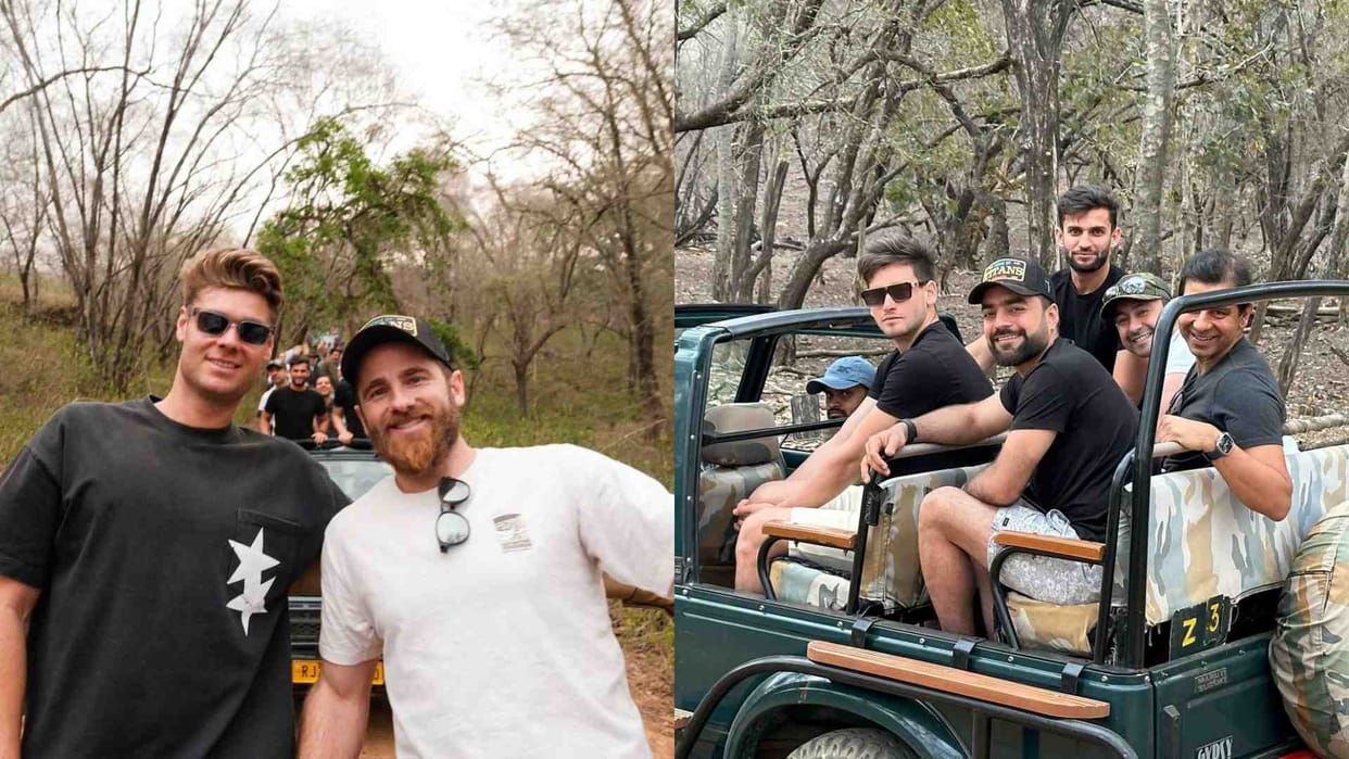 Sawai Madhopur: Foreign cricketers visited Ranthambore Tiger Reserve