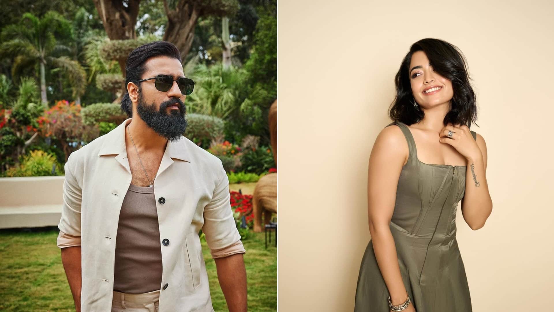 vicky kaushal wraps Chhaava shooting shares video emotional note experience working with rashmika mandanna