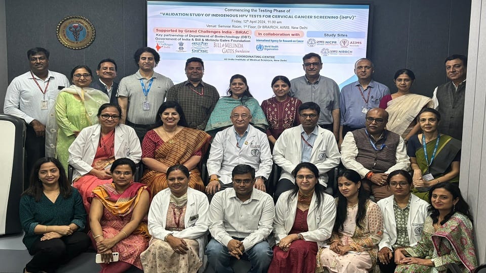 Delhi: Now cervical cancer can be identified through urine test.