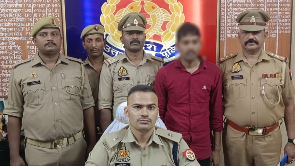 Police arrested fake inspector husband on wife complaint in Gorakhpur