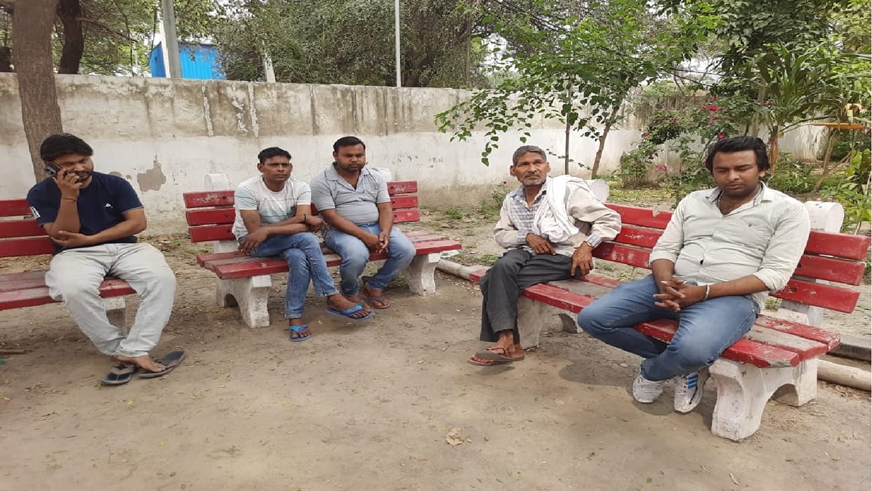 body of young man went missing four days ago was found in Sonipat, murdered by hitting him on head with brick