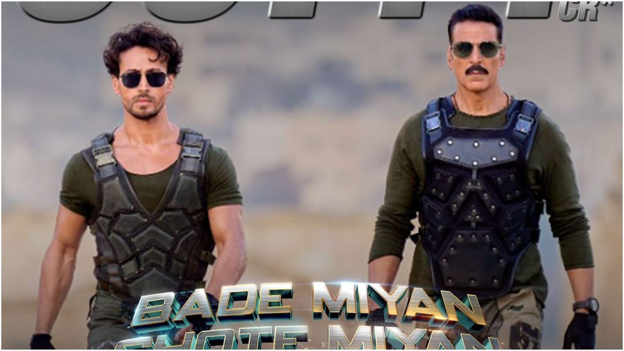 Bade Miyan Chote Miyan worldwide Box Office: akshay kumar tiger shroff action film collection crossed 55 cr