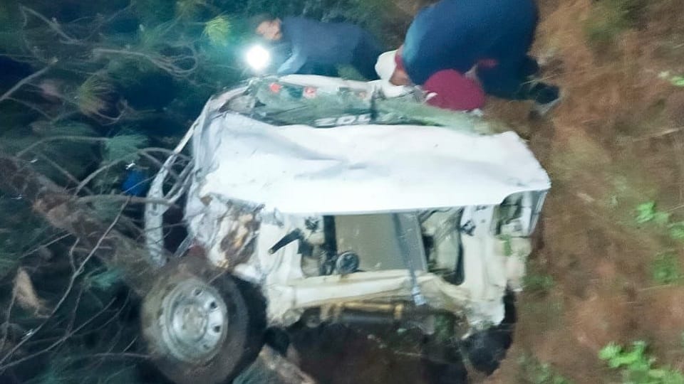 six dead and four injured in a car accident in Doda