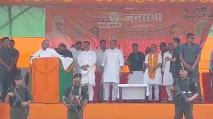 Lok Sabha 2024 : CM Nitish Kumar targeted Lalu family,Tejashwi Yadav, told achievements and appealed minority