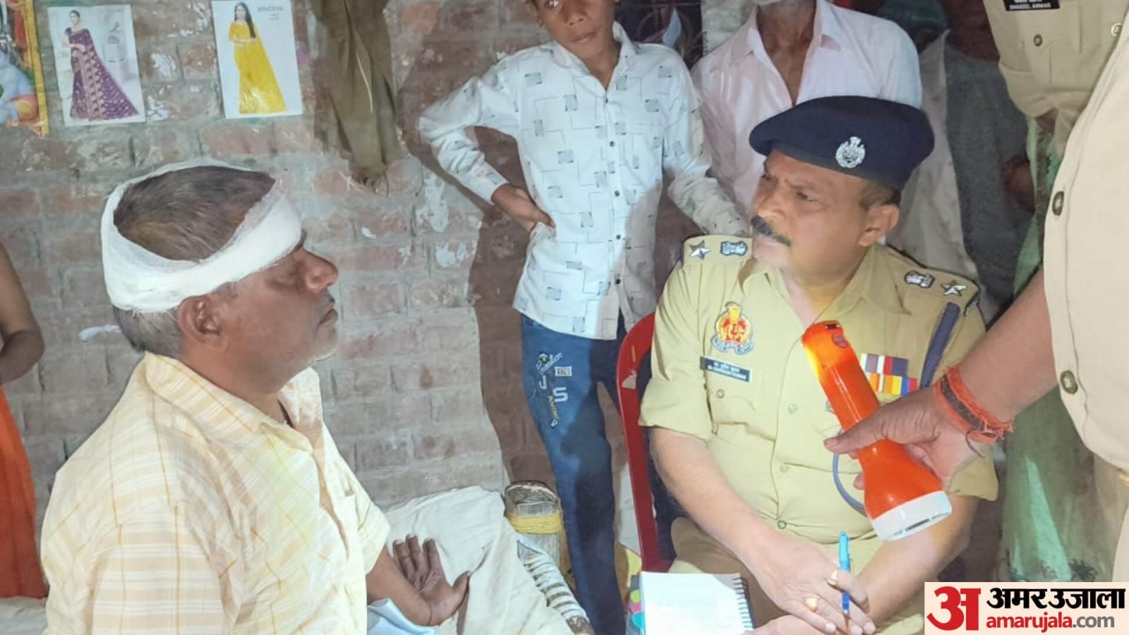 Lucknow Crime News Attackers lying in Ambush opened Rapid Fire as soon as BJP leader arrived See Photos