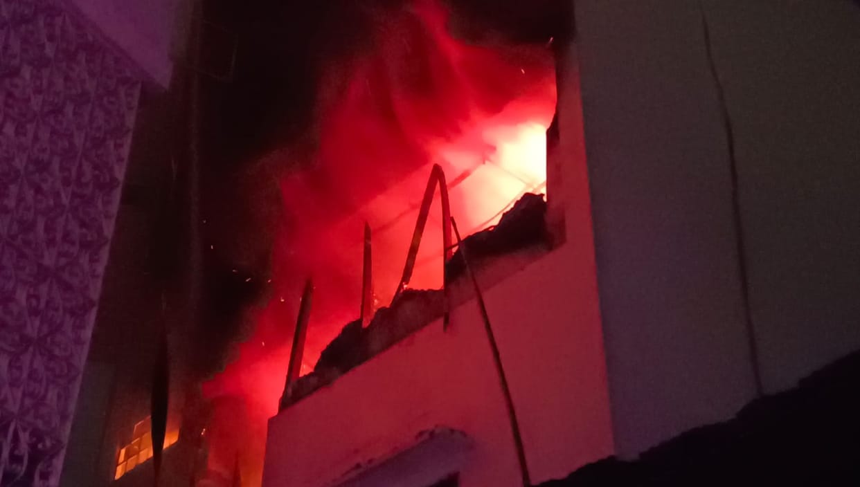 Fire broke out in house due to short circuit in Varanasi